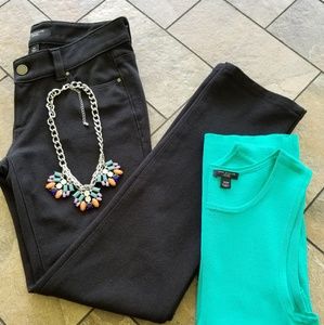 Ann Taylor ponte black pants